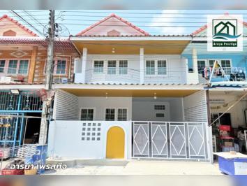 เฟื่องฟ้า11 เฟส9 แพรกษา สมุทรปราการ ถนนเมน ตกแต่งพร้อมเข้าอยู่