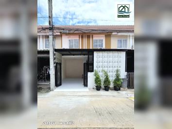 พฤกษา59/2 ท้ายบ้านใหม่ สมุทรปราการ ตกแต่งเฟอร์นิเจอร์พร้อมเข้าอยู่