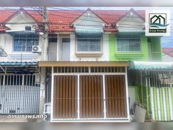 แสนสุขวิลล่า2 ถนนท้ายบ้าน สมุทรปราการ รีโนเวทพร้อมเข้าอยู่